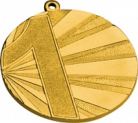 Медаль 1 место MMC4571/G 45 G-2 мм