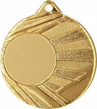 Медаль ME006/G 50(25) G-2мм