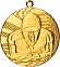 Медаль Плавание MMC1640/G (40) G-2мм