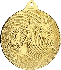 Медаль Футбол MMC5750/G (50) G-2мм