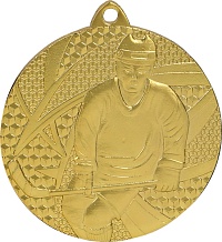Медаль Хоккей MMC6750/G (50) G-2мм