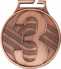 Медаль 3 место MC5001/B 50 G-2 мм