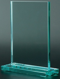 Награда стеклянная (сувенир) 80033/FP (200х150х10)