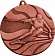 Медаль Лыжи горные MMC4950/B (50) G-2.5мм