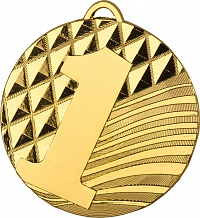 Медаль 1 место MD1750/G (50) G - 2.5мм