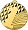 Медаль 1 место MD1750/G (50) G - 2.5мм