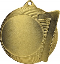 картинка Медаль MMC3076/G 1 место 70(50) G-2.5мм
