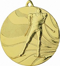 Медаль Лыжи MMC3350/G (50)