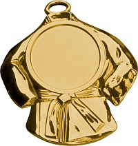 Медаль Карате MD6050/G 58*50(25) G-2мм