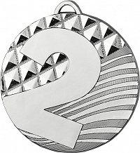 Медаль 2 место MD1750/S (50) G - 2,5мм
