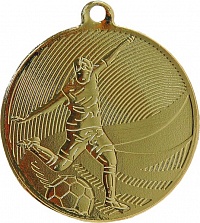 Медаль Футбол MD12904/G (50) G-2.5мм