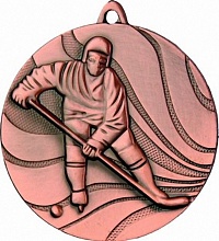 Медаль Хоккей MMC3250/B (50)  G - 2.5мм