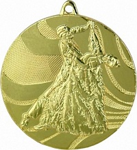 Медаль Танцы MMC2850/G (50) G - 2.5мм