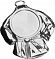 Медаль Карате MD6050/S 58*50(25) G-2мм