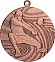 Медаль Волейбол MMC1540/B (40) G - 2мм
